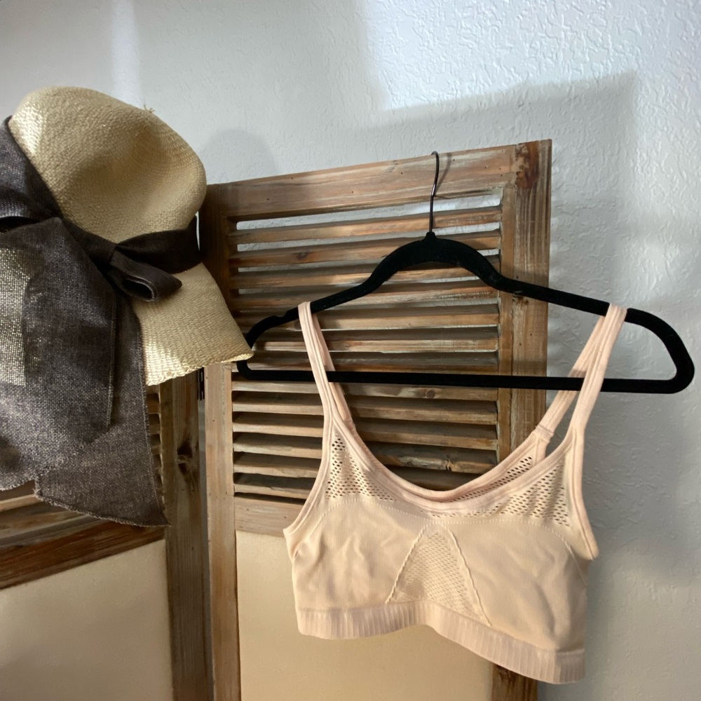 Urban Outfitters Light Peach Sports Bra